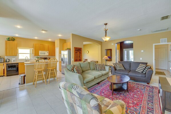 House (4 Bedrooms) | Interior - Lake-view Escape w/ Lanai in Kissimmee! (Kissimmee)