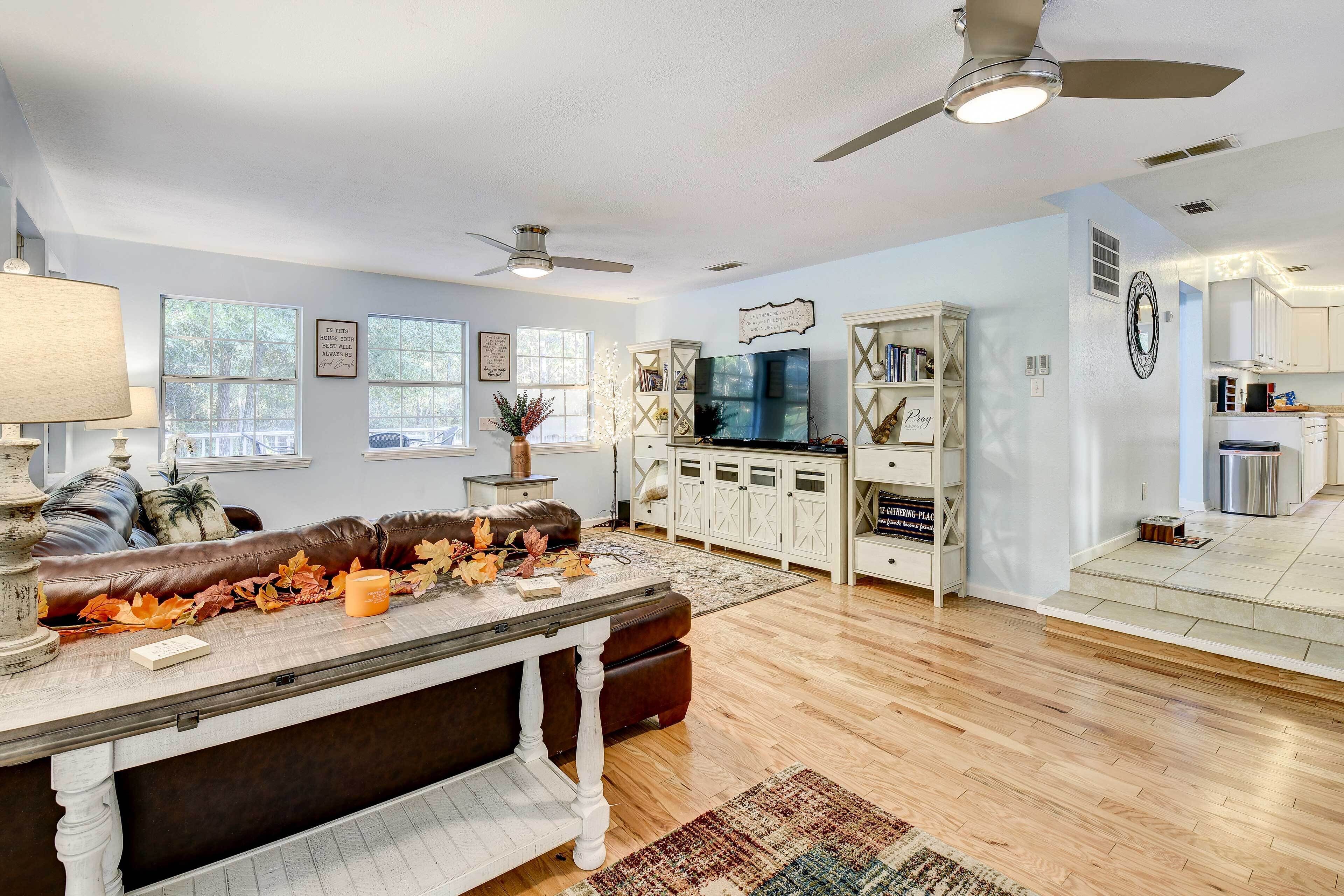 Secluded 2-home Getaway on 12.5 Forest Acres!