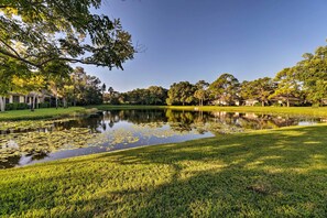 Villa (2 Bedrooms) | Interior - Lanai + Community Pool Access: Sarasota Oasis! (Sarasota)