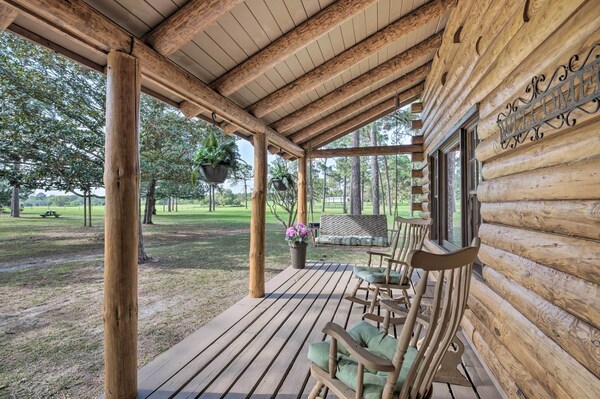 Quaint & Quiet Belleview Cabin On 35 Acres! - Diamond Lake, Belleview