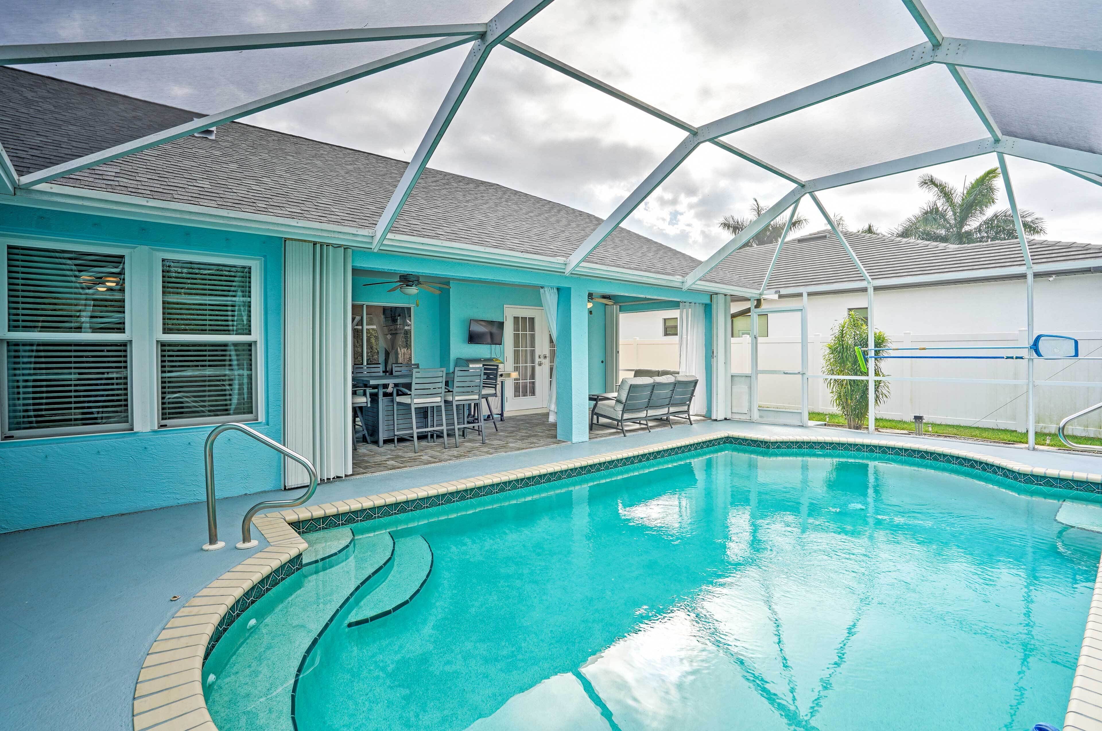 Stunning Cape Coral Getaway w/ Patio & Yard!