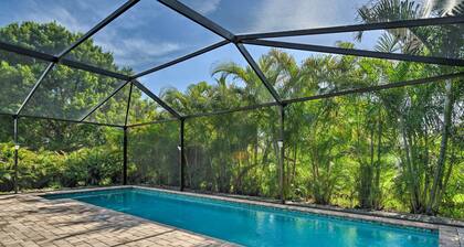 Pool & Lanai: Centrally Located Cape Coral Home