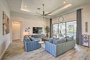 House (3 Bedrooms) | Interior - Sun-seekers Getaway: Lavish Cape Coral Villa (Cape Coral)