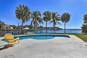 Unclassified image, 2 of 43, button - Pool, Dock & Kayaks: Waterfront Palmetto Home (Palmetto)