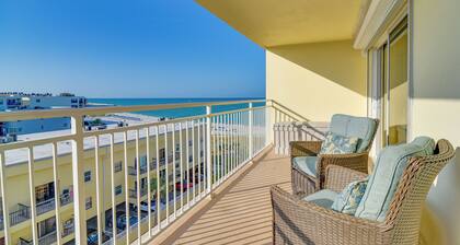 Patio! 5th-floor Oceanfront Condo on Madeira Beach