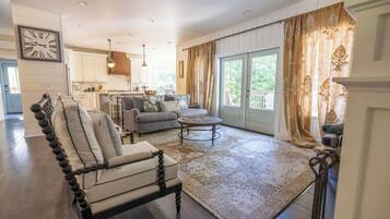 TV connectée, cheminée