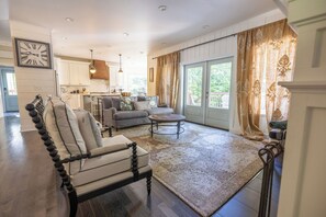 TV connectée, cheminée