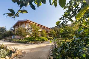 Fassade der Unterkunft