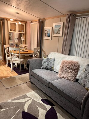 Cabin, Multiple Beds | Living area - Prestige 2-bed Caravan on Golden Anchor, Skegness (Skegness)