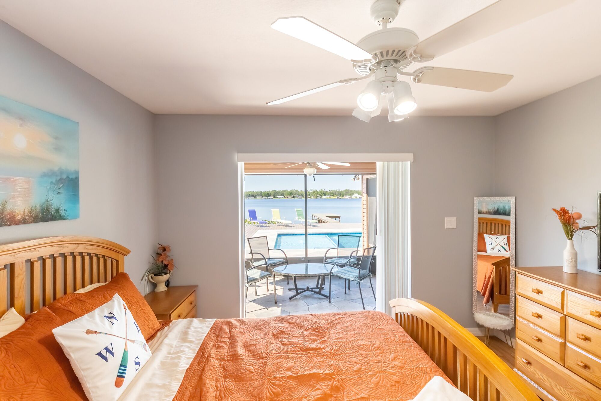 Lakefront Lodge with Pool