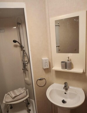 Chalet rustique | Salle de bain | Douche