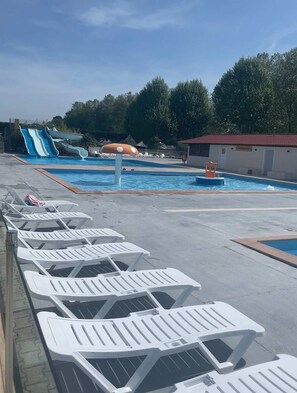 Pool - Location Mobil Home Dans la Drome "bienvenue au 102" (Châteauneuf-de-Galaure)