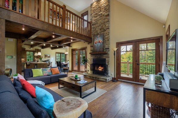 Smart TV, fireplace, video games - Chalet Le Mont-Blanc (Mont-Blanc)