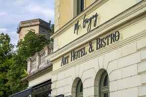 Fassade der Unterkunft