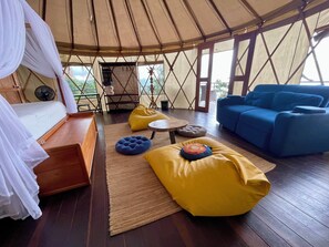 华丽双人房 | 免费 WiFi、床单