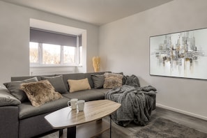 House, Multiple Beds | Living area - Lovely 3-bed Cosy House in Greater Manchester (Manchester)