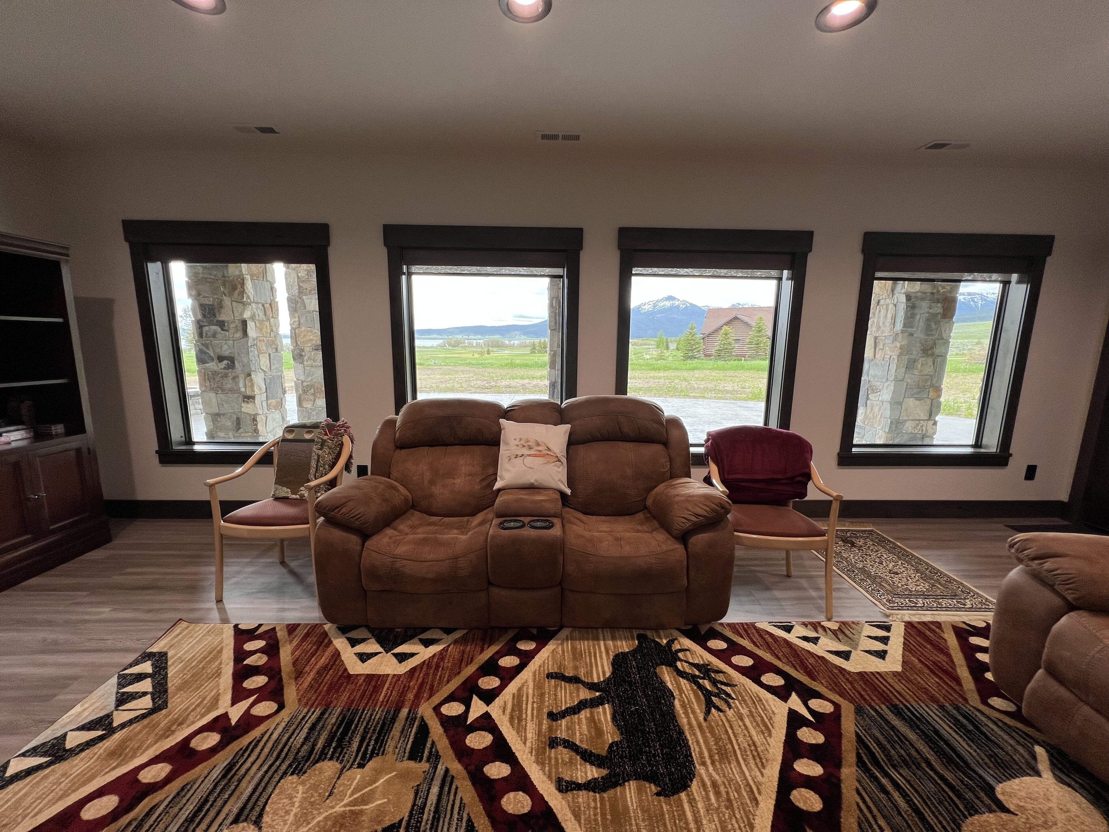 New cabin on Henry's Lake