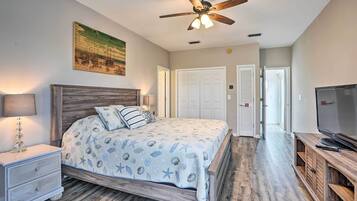 Casa (3 Bedrooms) | 3 dormitorios, tabla de planchar con plancha, ropa de cama