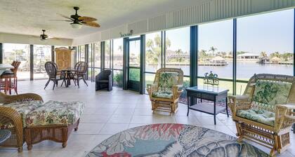 Private Dock: Canalfront Home in Cape Coral