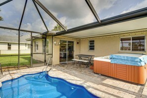 House (2 Bedrooms) | Front of property - Canalfront Retreat w/ Heated Pool & Hot Tub! (Port Charlotte)