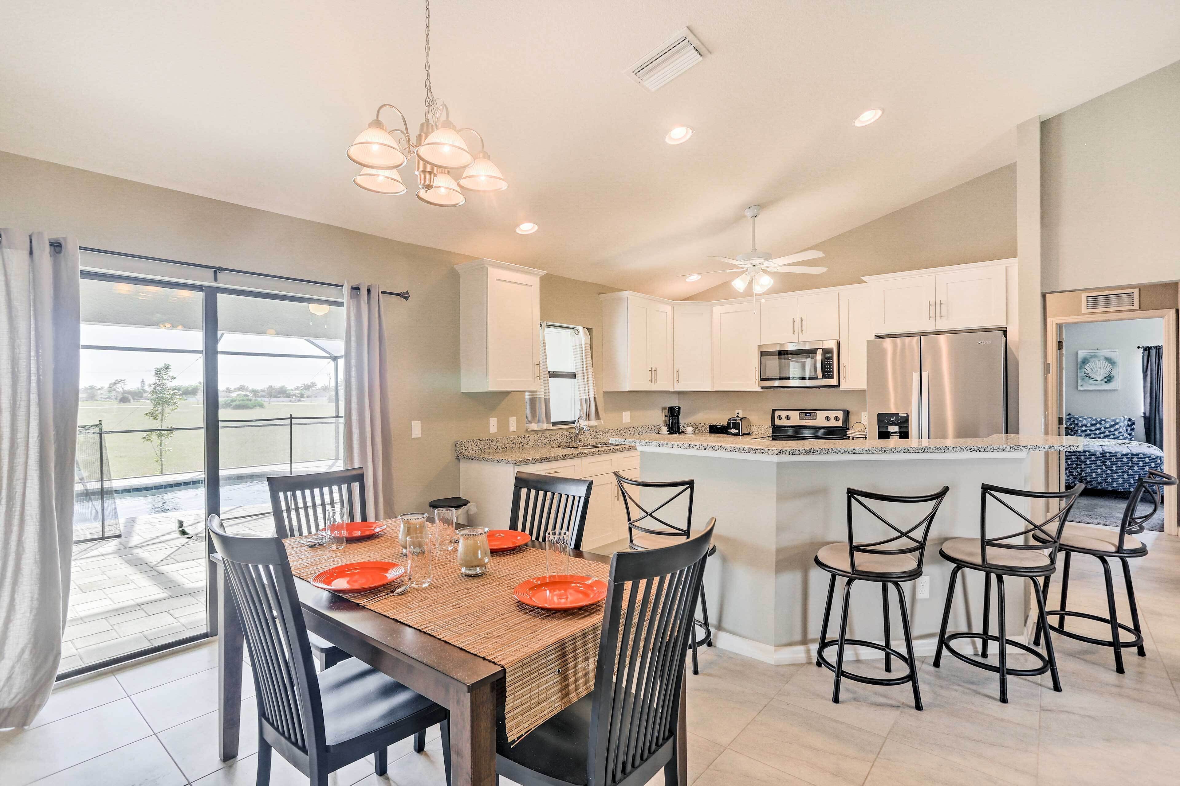 Central Cape Coral House w/ Private Screened Pool!