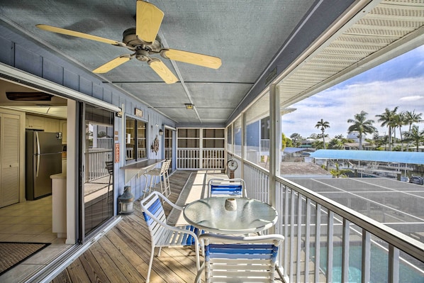 Interior - Private Pool & Deck: Canalfront St James City Home (Saint James City)