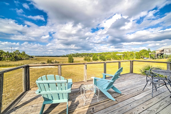 Property grounds - Coastal Perry Cottage ~ 2 Mi to Boat Ramp! (Perry)