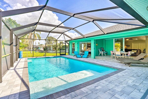 حمّام سباحة خارجي