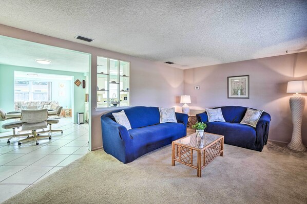 House (2 Bedrooms) | Interior - Cozy Holiday Home w/ Yard ~ 5 Mi to Beach! (Holiday)