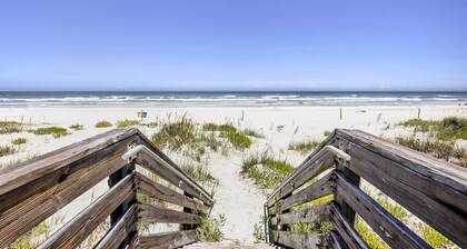 New Smyrna Beach Abode w/ Fire Pit, Walk to Beach!