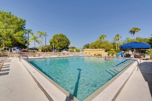 House (2 Bedrooms) | Front of property - Resort Pool & Sports Courts! Port Charlotte Home (Port Charlotte)