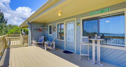 Waterfront Duplex w/ Dock & Views: Near Town!