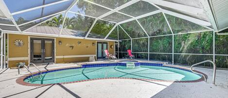 Fachada de la propiedad