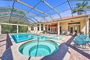 Outdoor pool - Naples Villa: Backyard Oasis w/ Private Pool! (Naples)