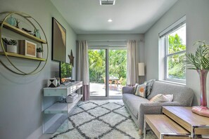 TV, DVD player - Modern Wilton Manors Home w/ Outdoor Oasis! (Wilton Manors)