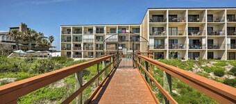 Ocean-view St Augustine Studio w/ Pool Access!