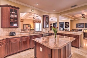 Interior - Riverfront Titusville Home w/ Pool + Pickleball! (Titusville)