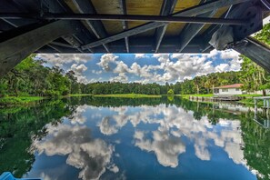 House (4 Bedrooms) | Interior - Dock & Kayaks: Riverfront Dunnellon Home! (Dunnellon)