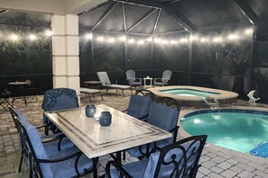 House (3 Bedrooms) | Interior - Hot Tub & Pool: Tropical Retreat in Cape Coral! (Cape Coral)