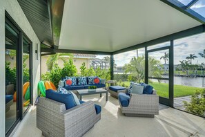 Interior - Private Pool: Modern Canalfront Home in Cape Coral (Cape Coral)