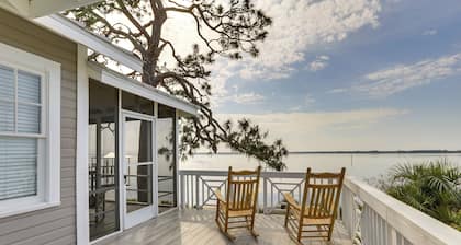 Waterfront Ochlockonee Bay Cottage w/ Views!