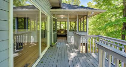 Game Room & Deep Water Lake Hartwell Group Retreat