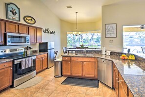 Interior - Waterfront Pool & Spa: Relaxing Cape Coral Retreat (Cape Coral)