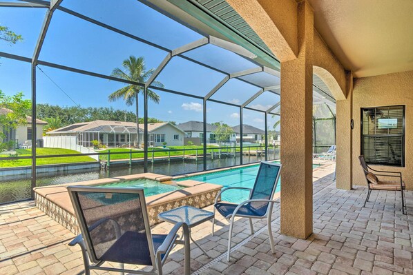 Interior - Private Pool & Grill: Canalfront Cape Coral Home (Cape Coral)