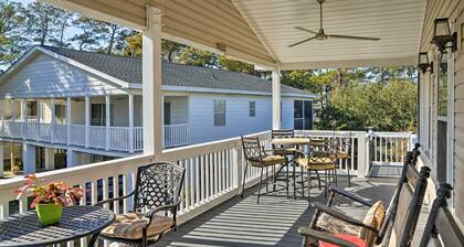 Canalfront Surfside Beach Home - Walk to Beach!