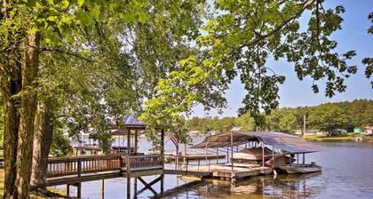 Camden Home on Lake Wateree w/ Boat Dock!