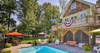 Camden Home on Lake Wateree w/ Boat Dock!