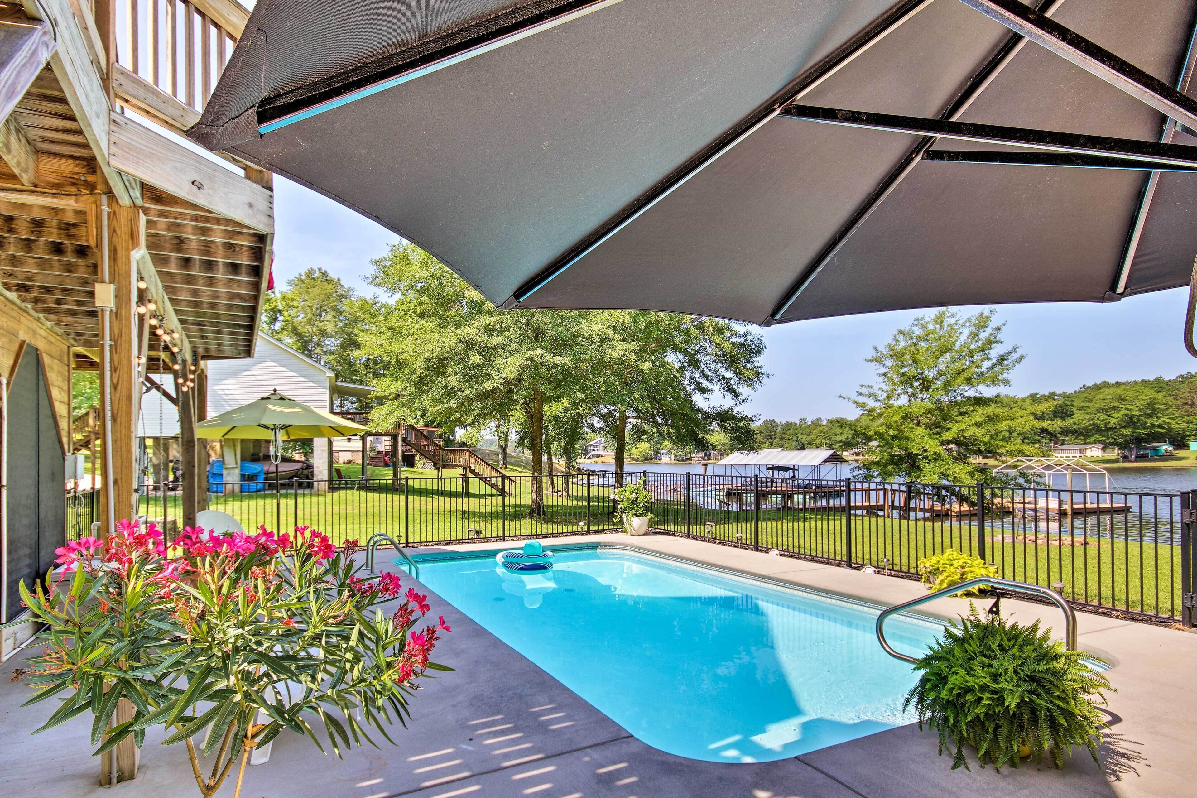 Camden Home on Lake Wateree w/ Boat Dock!