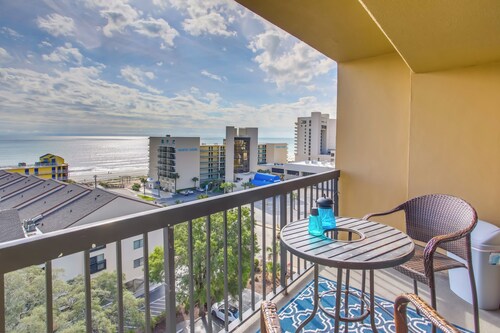 Breezy Myrtle Beach Condo w/ Balcony & Views!
