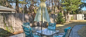 Fire Pit + Yard: Charming Port Royal Home!